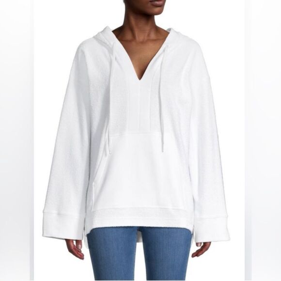 Alala Tops - Alala Baja Oversized Terry Cloth Kangaroo Hoodie